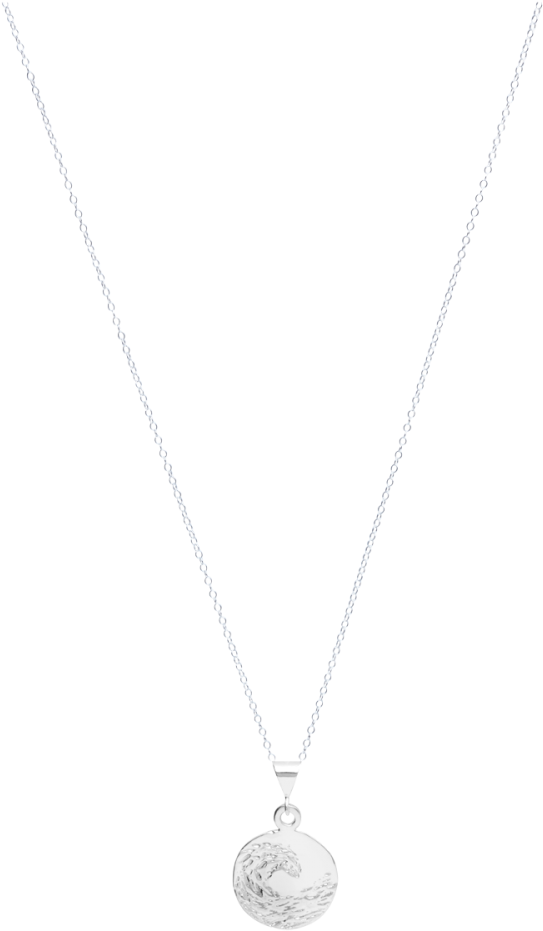 Top Sterling Silver Circle On A Sterling Silver Chain - سلسال تيفاني (1000x1000), Png Download