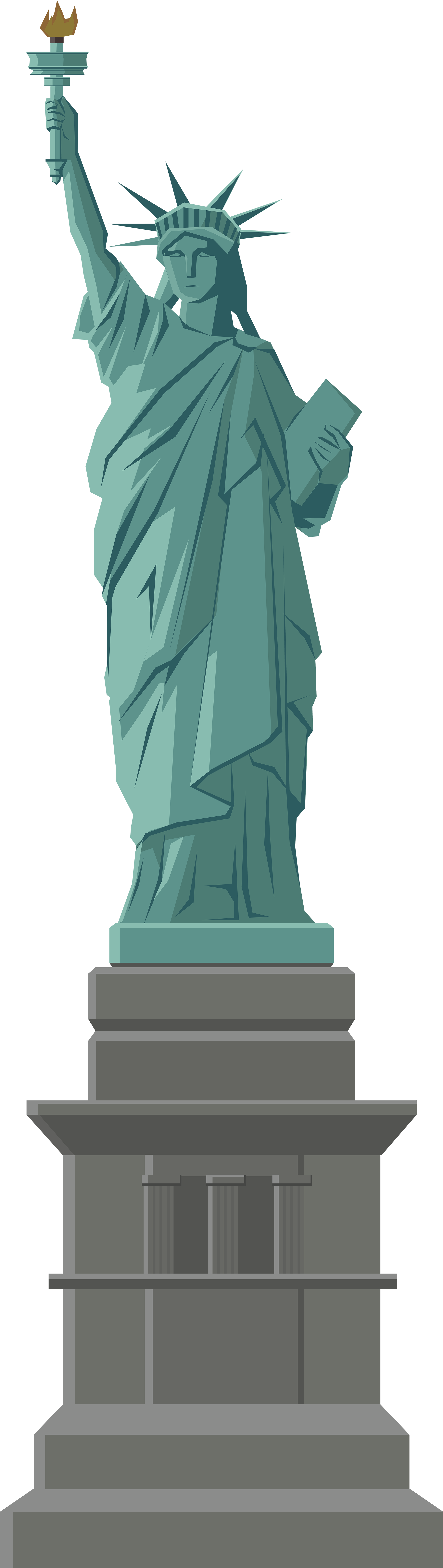 Statue (2469x8000), Png Download