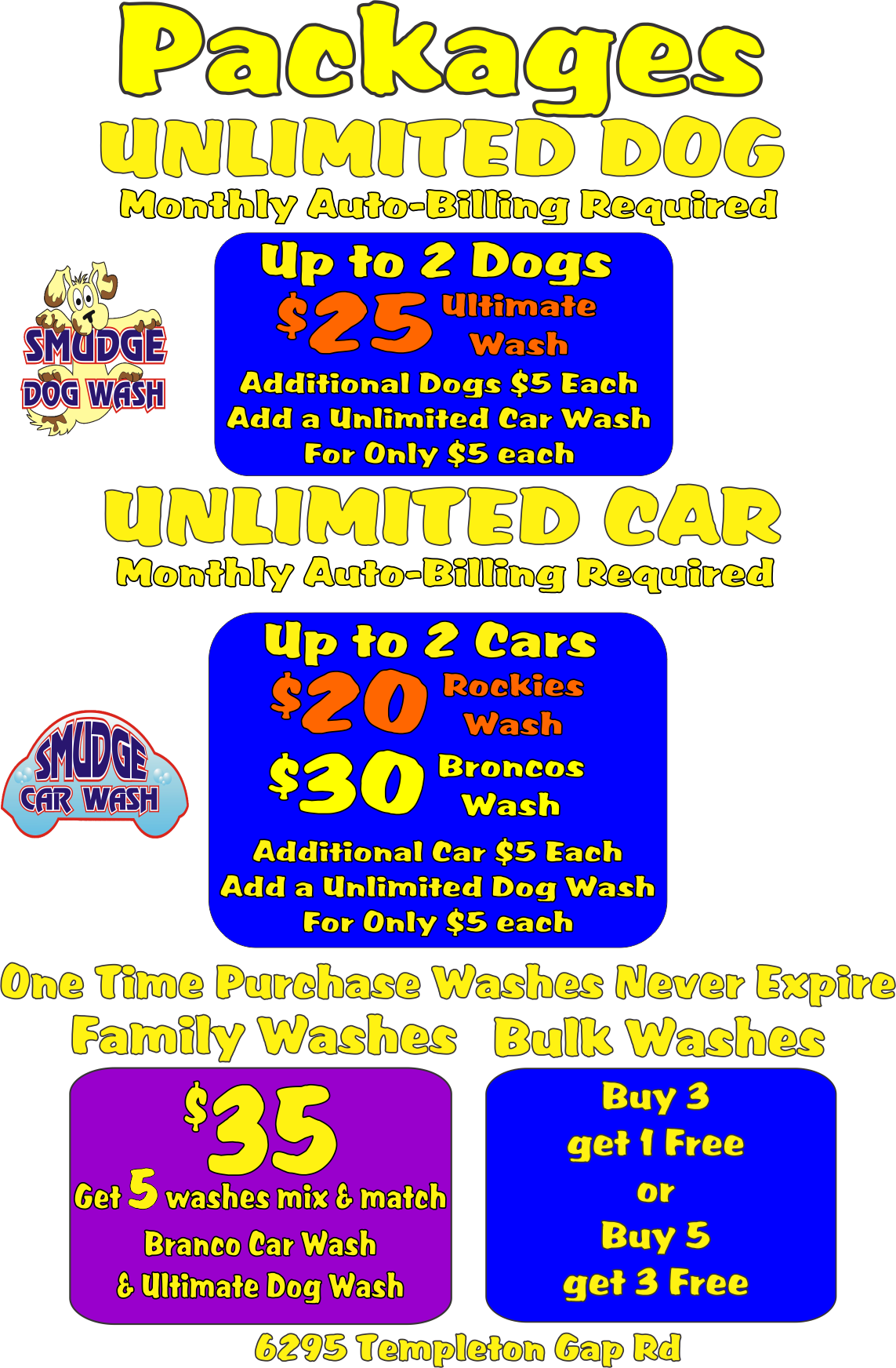 For Single Vehicle Or Dog Take $5 Off Unlimited Package - Graphics (1143x1744), Png Download