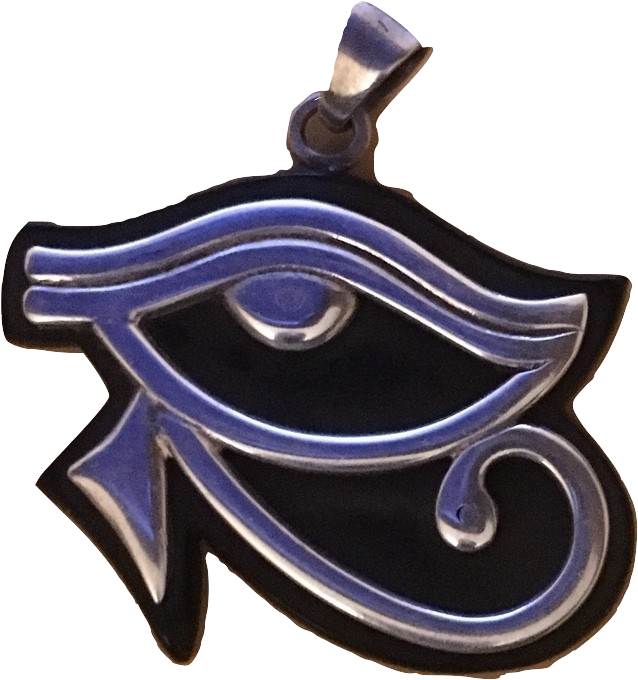 Eye Of Horus Necklace Pendant - Pendant (699x745), Png Download