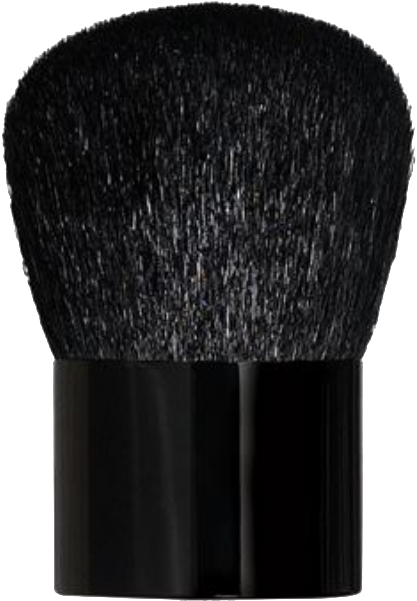 Large Black Kabuki Brush - Makeup Brushes (690x760), Png Download