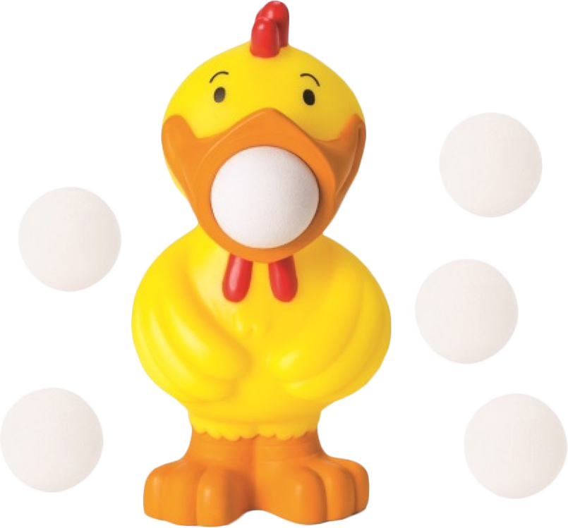 Chicken Soft Foam Shooter - Toy (805x749), Png Download