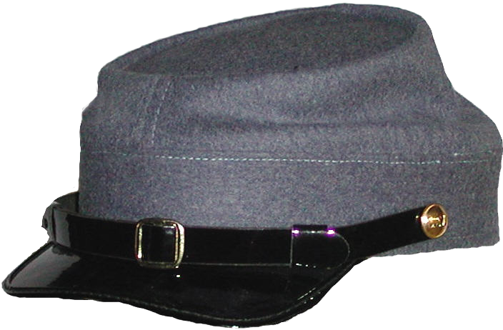 Kepi - Civil War Hat Transparent (704x462), Png Download