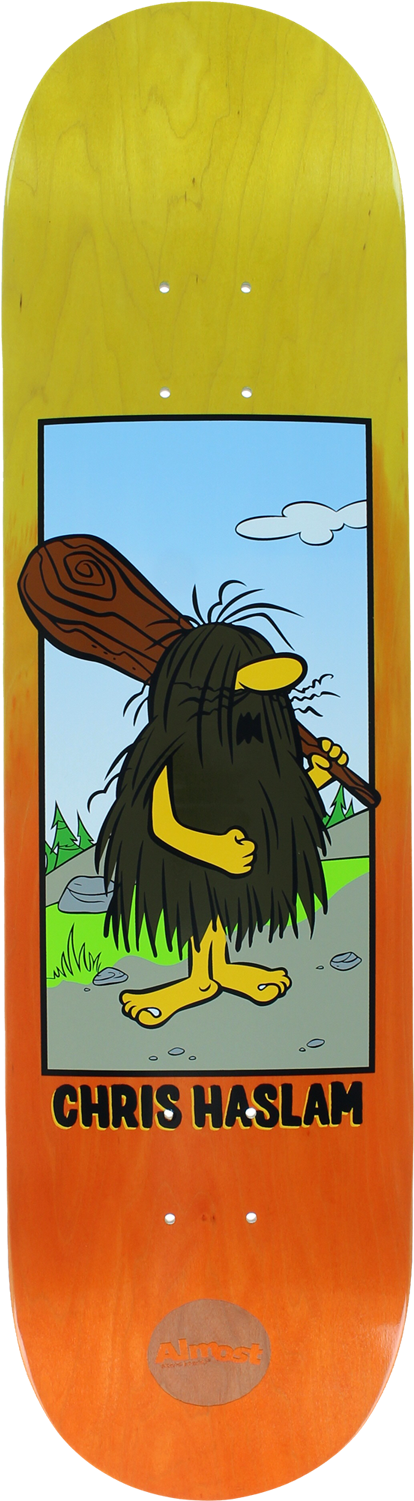 Captain Caveman-0 - Chris Haslam Almost Decks (1500x1500), Png Download