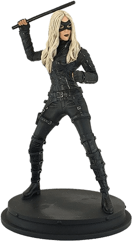 Arrow Tv Black Canary Statue (600x600), Png Download