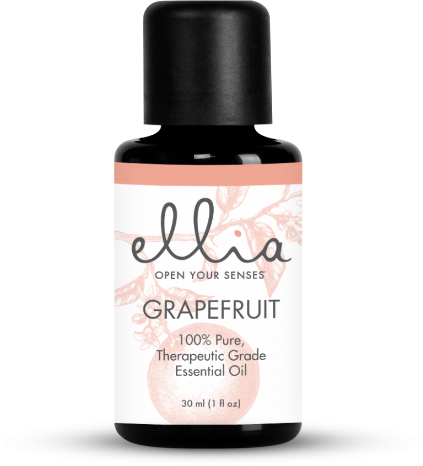 More Views - Ellia Grapefruit Essential Oil - 30ml Bottle (1100x1100), Png Download