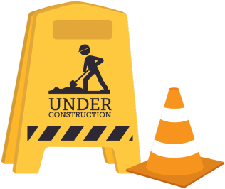 Sicklerville, Medford, Franklin - Under Construction Icon Png (350x350), Png Download