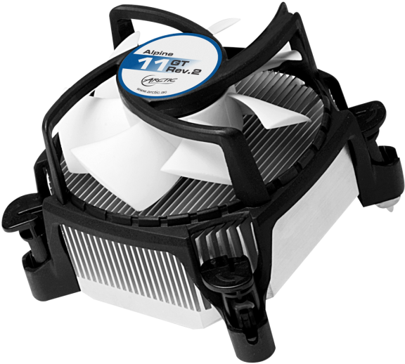 Alpine 11 Gt Cpu Fan Socket 775/1155 - Arctic Alpine 11 Gt Intel Cpu Cooler (660x660), Png Download