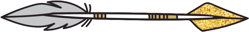 Cartoon Feather Arrow Harajuku Style Transparent - Feather (1024x723), Png Download