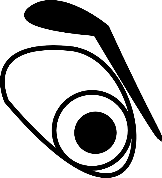 Evil Eye No Color Clip Art At Clker - Evil Eyes Png Clipart (540x594), Png Download