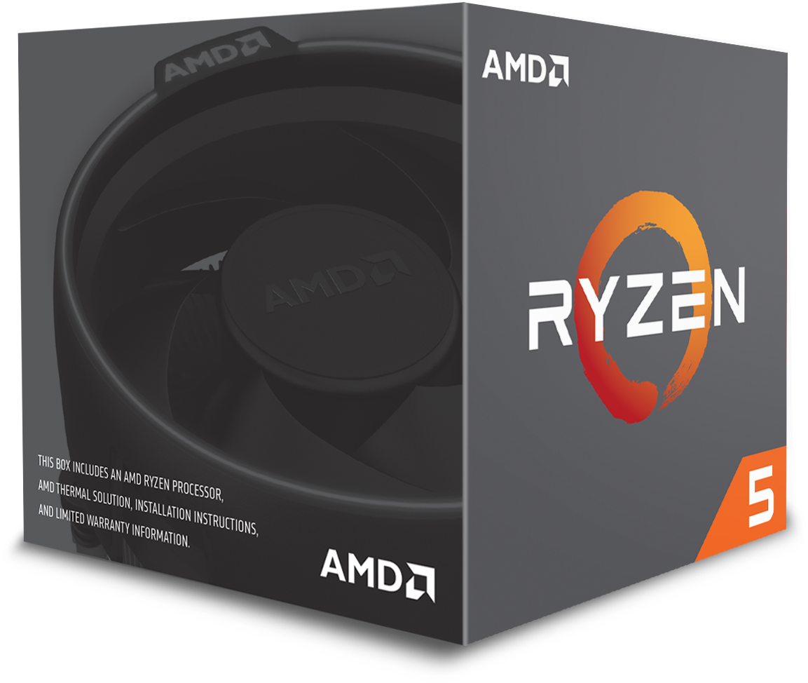 Amd Cpu Ryzen 5 2600x (2032x1642), Png Download