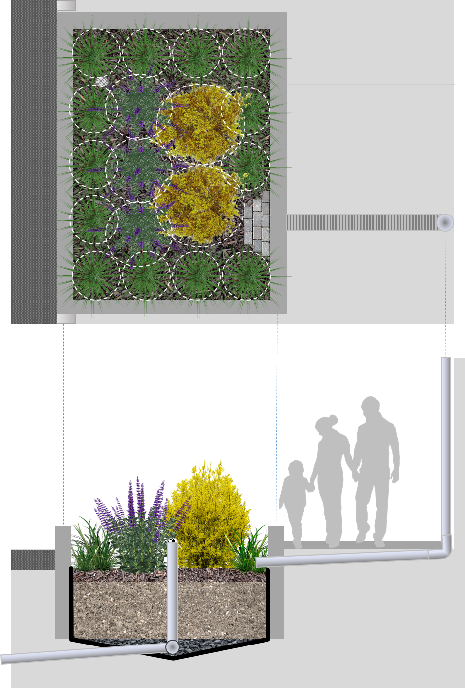 Stormwater Planter - Design (951x1408), Png Download