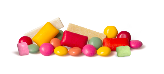 Chewing Gum Png (550x248), Png Download