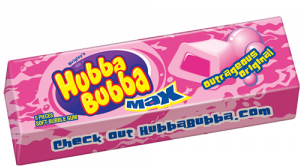 Hubba Bubba Max Gum Outrageous Original -sku - Hubba Bubba Max Outrageous Original (300x400), Png Download