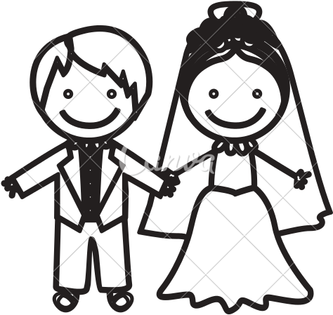 Image Royalty Free Happy Married Couple Clipart - Married Couple Icons (550x550), Png Download