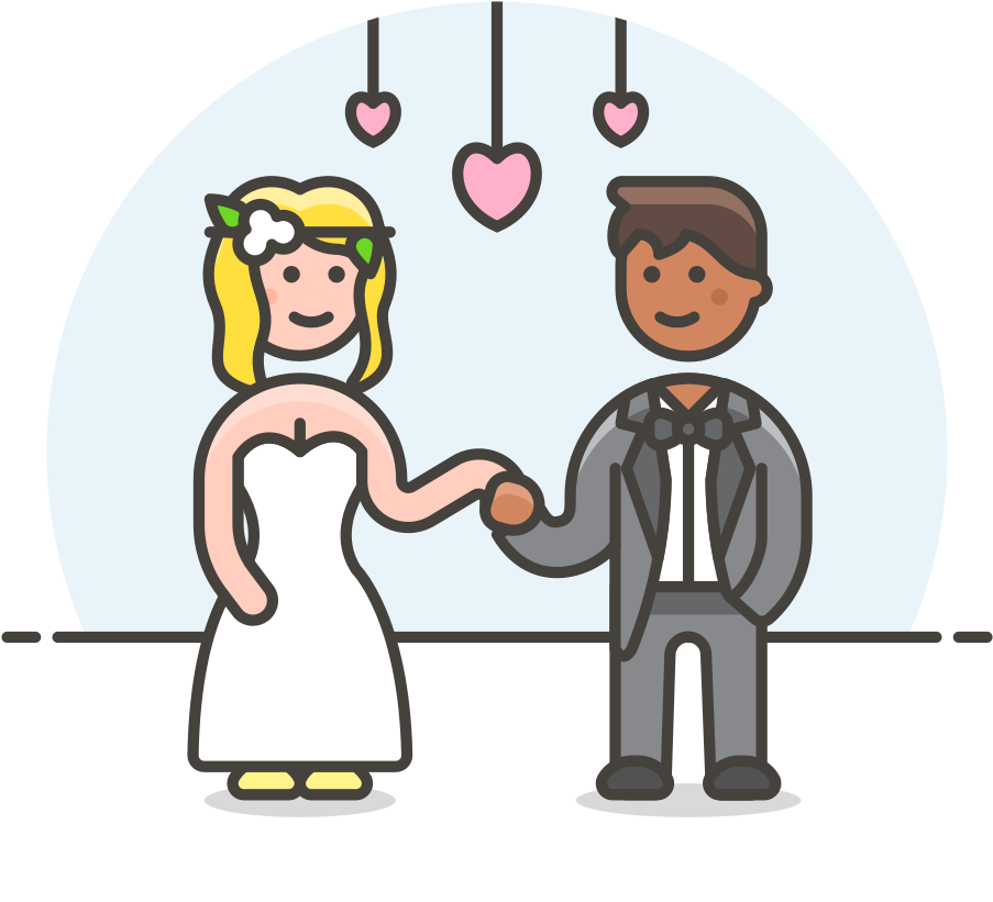 Download Svg Download Png - Wedding (1024x1024), Png Download