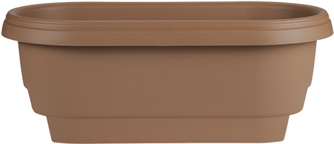 Bloem Deck Balcony Rail Planter, 24" - Flowerpot (500x500), Png Download