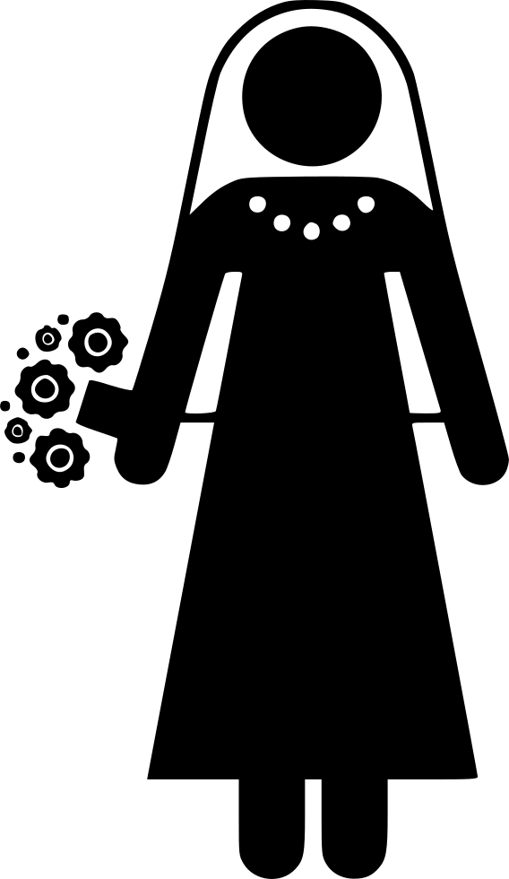 Love Wedding Couple Person - Esposo Pictograma (568x980), Png Download