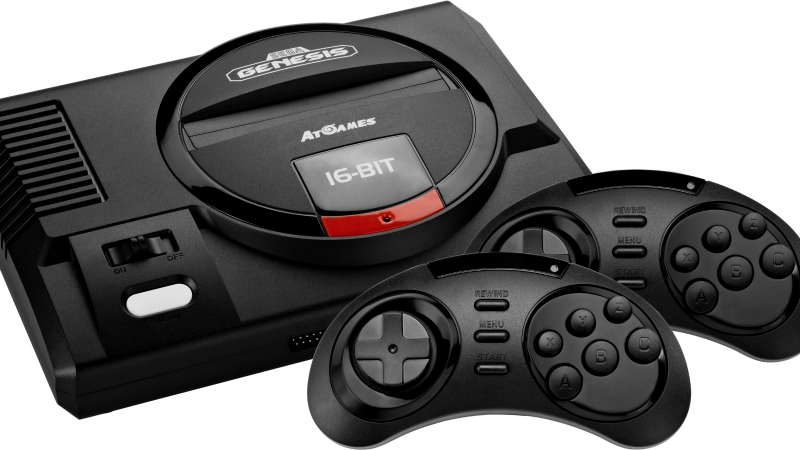 Samples Of The Upcoming Sega Genesis Flashback Console - Sega Mega Drive Mini (800x450), Png Download