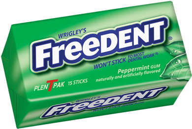 Gum That Starts With F (500x275), Png Download