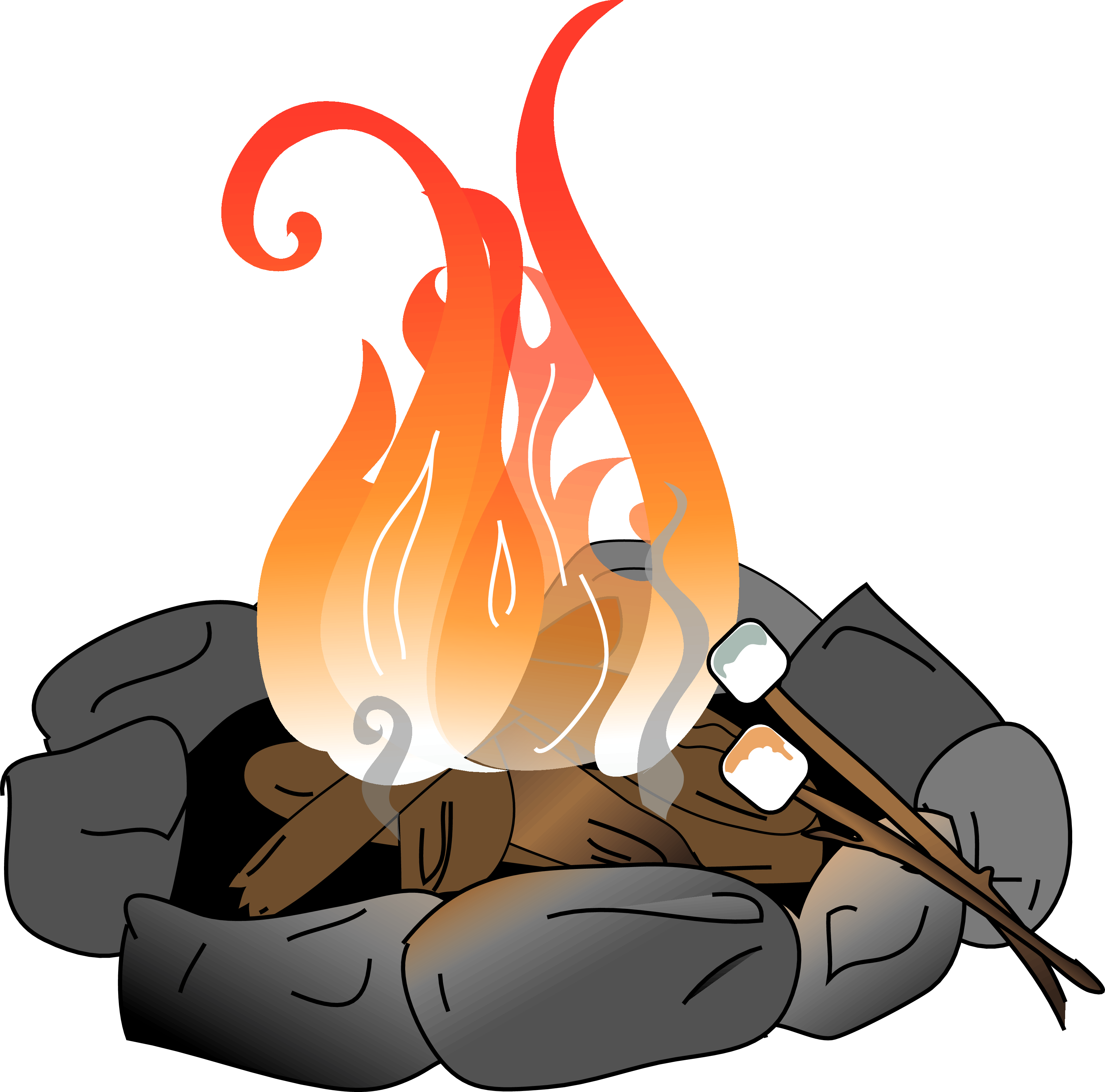 Fire Pit Clip Art (971x960), Png Download