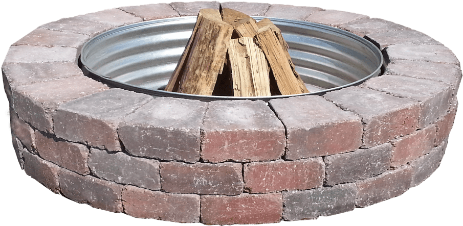 Fire Pit Kit (1024x604), Png Download