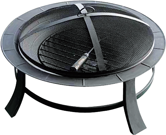 Cast Iron Fire Pit - Fire Pit (600x600), Png Download