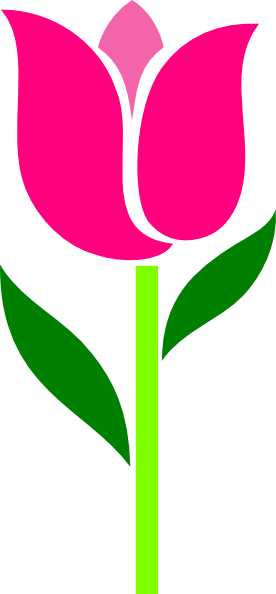 Tulip Clip Art (276x594), Png Download