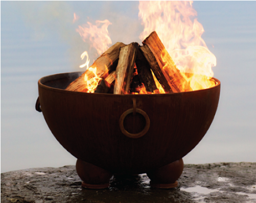 Nepal Fire Pit By Fire Pit Art (500x500), Png Download