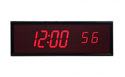 Brg Six Digit Ntp Synchronized Digital Clock Front - Clock (400x400), Png Download