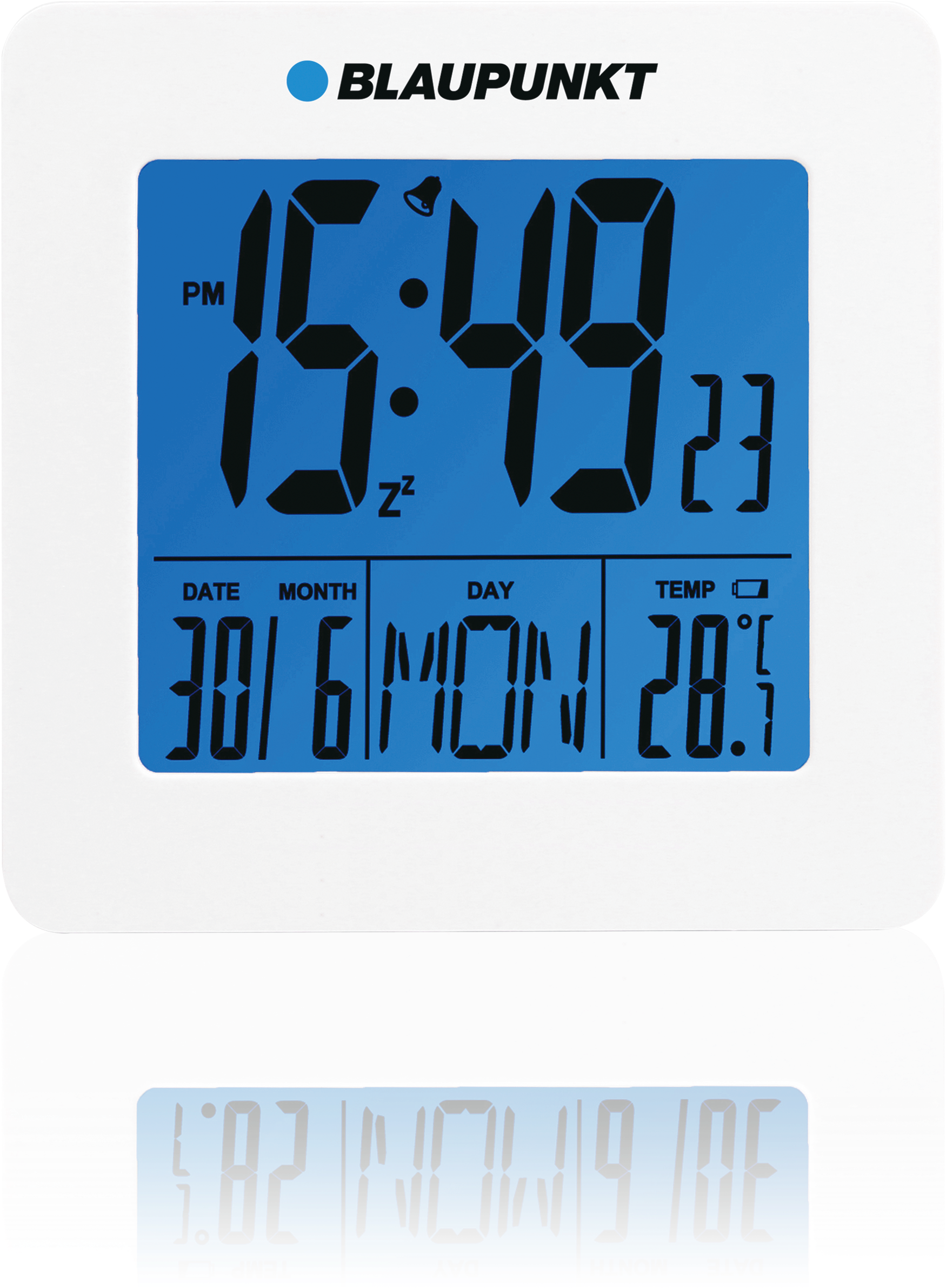 Product Photo Front Mirror - Blaupunkt Cl02wh Clock (1967x2600), Png Download