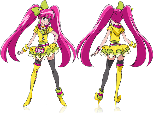 Lollipop Hip Hop - Glitter Lovely Of Glitter Force Happiness (674x434), Png Download