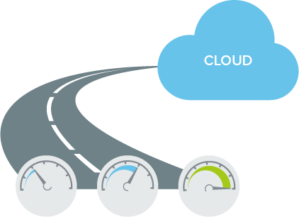 So Our Cloud At Your Speed Approach Means That No Matter - Cloud Speed (422x306), Png Download
