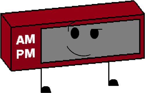 Bfis Alarm Clock Pose - Battle For Isle Sleep Alarm Clock (535x341), Png Download