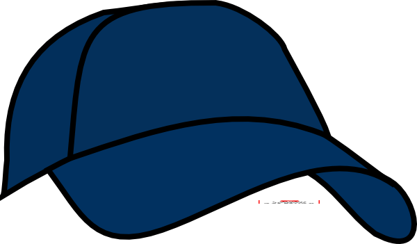 Blue Cap Clip Art At Clker - Blue Cap Clipart (600x351), Png Download