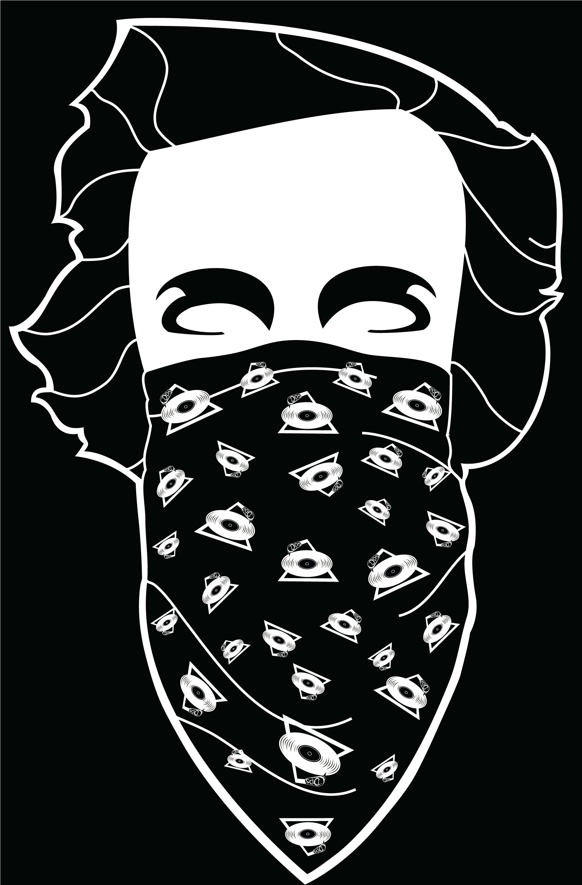 Dpsmask Copy - Hip Hop Art Png (2400x3000), Png Download