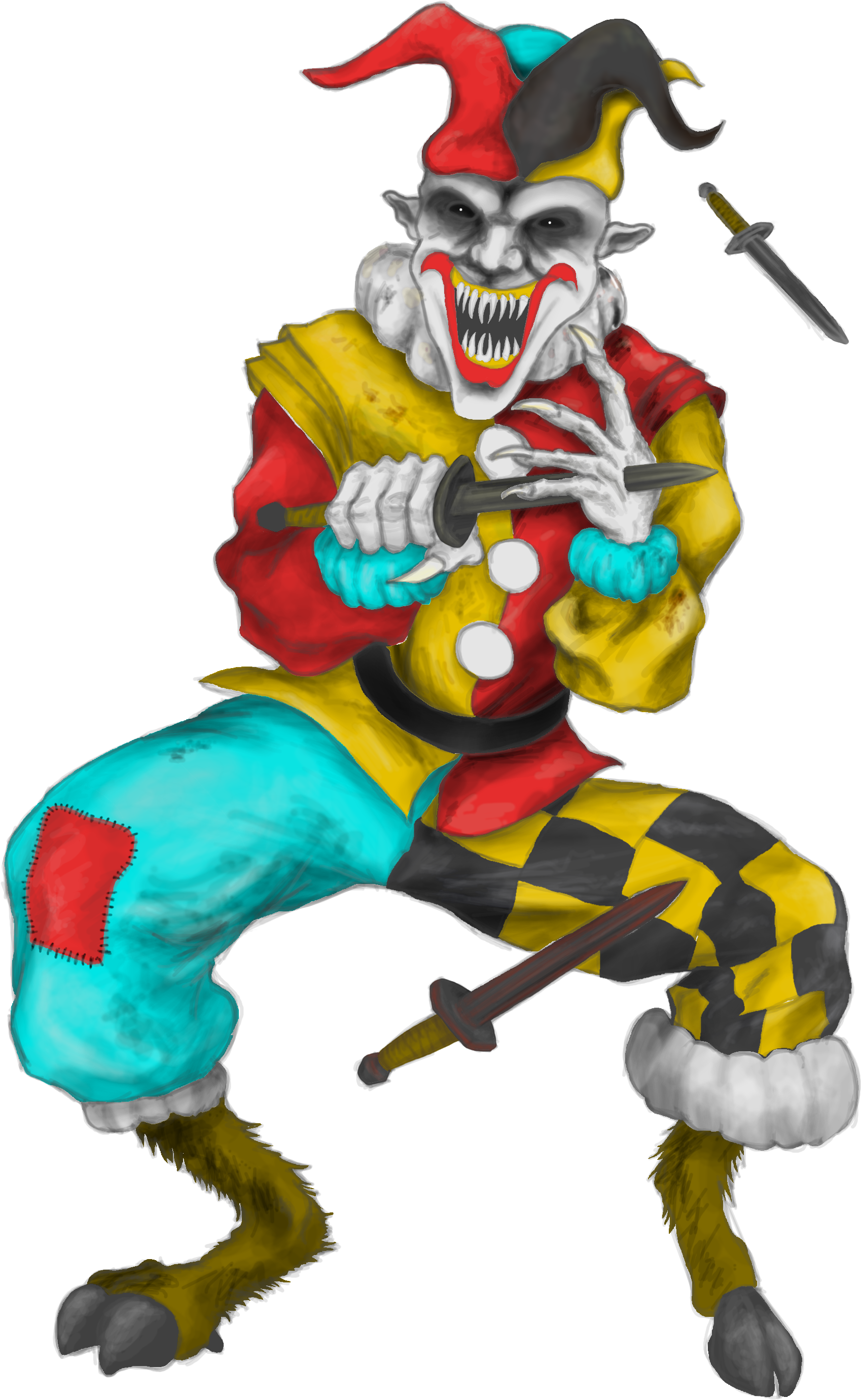Clown - " - Clown (2100x3000), Png Download
