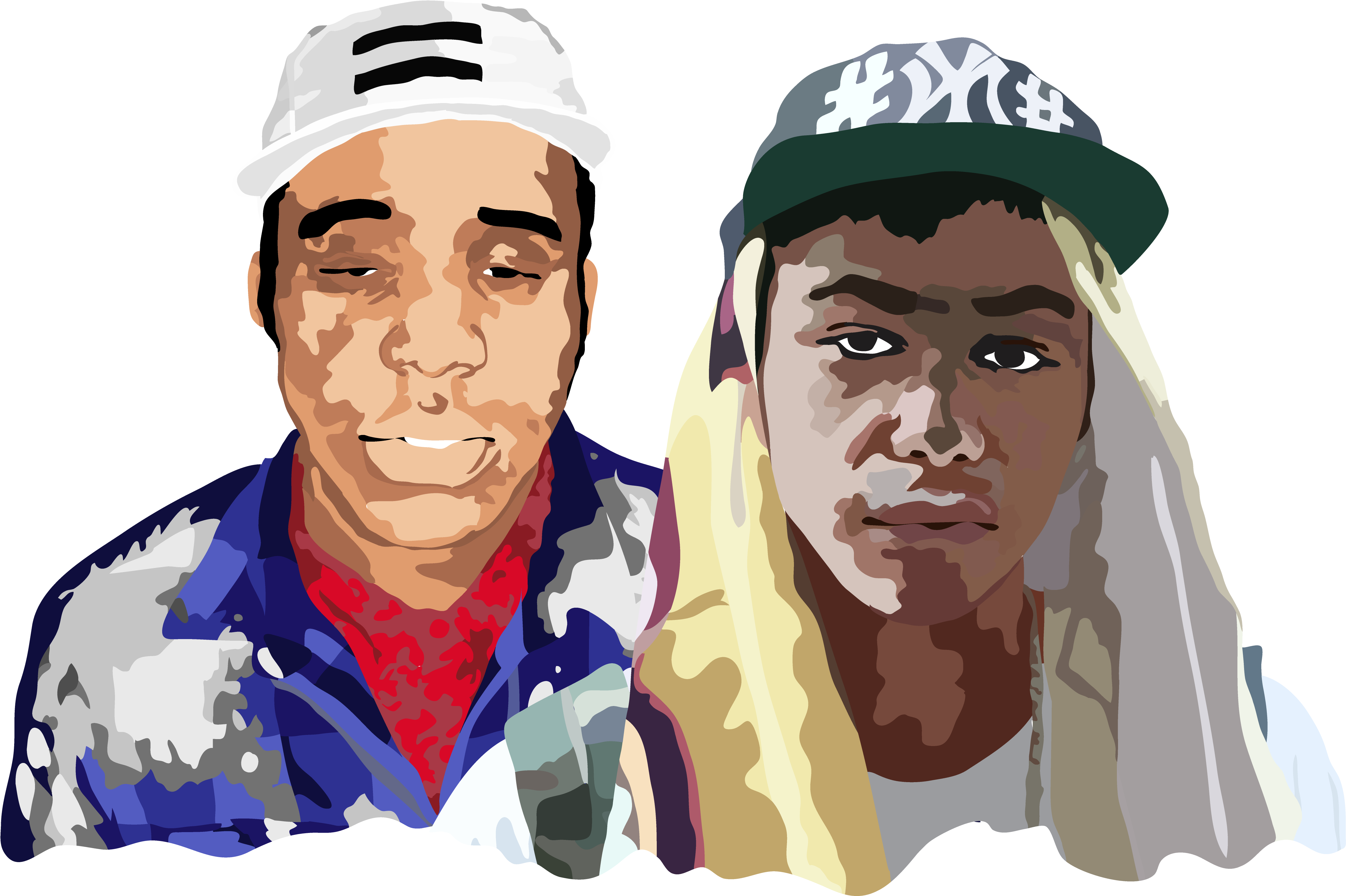 Combining Our Never-ending Love For Hip Hop And Our - Illustration (4961x3508), Png Download