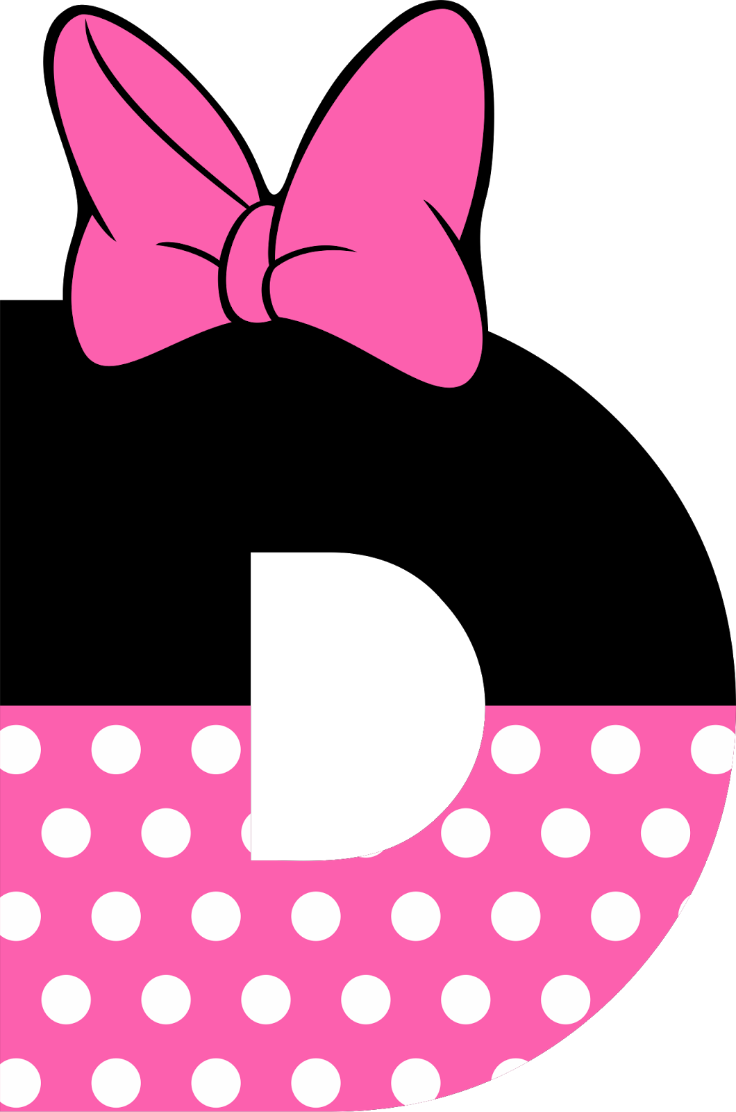 Minnie Birthday, Minnie Mouse Party, Mickey Mouse, - Minnie Mouse Letters (1060x1600), Png Download