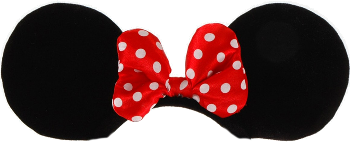 March - Minnie Ears Headband Minnie Ears Headband (1161x507), Png Download
