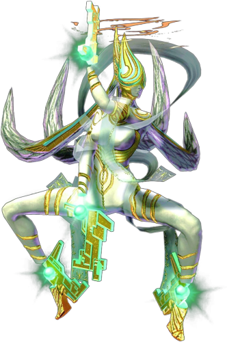 Joys Are Female Looking Angels That Are Very Powerful - Bayonetta Seraphim (332x500), Png Download