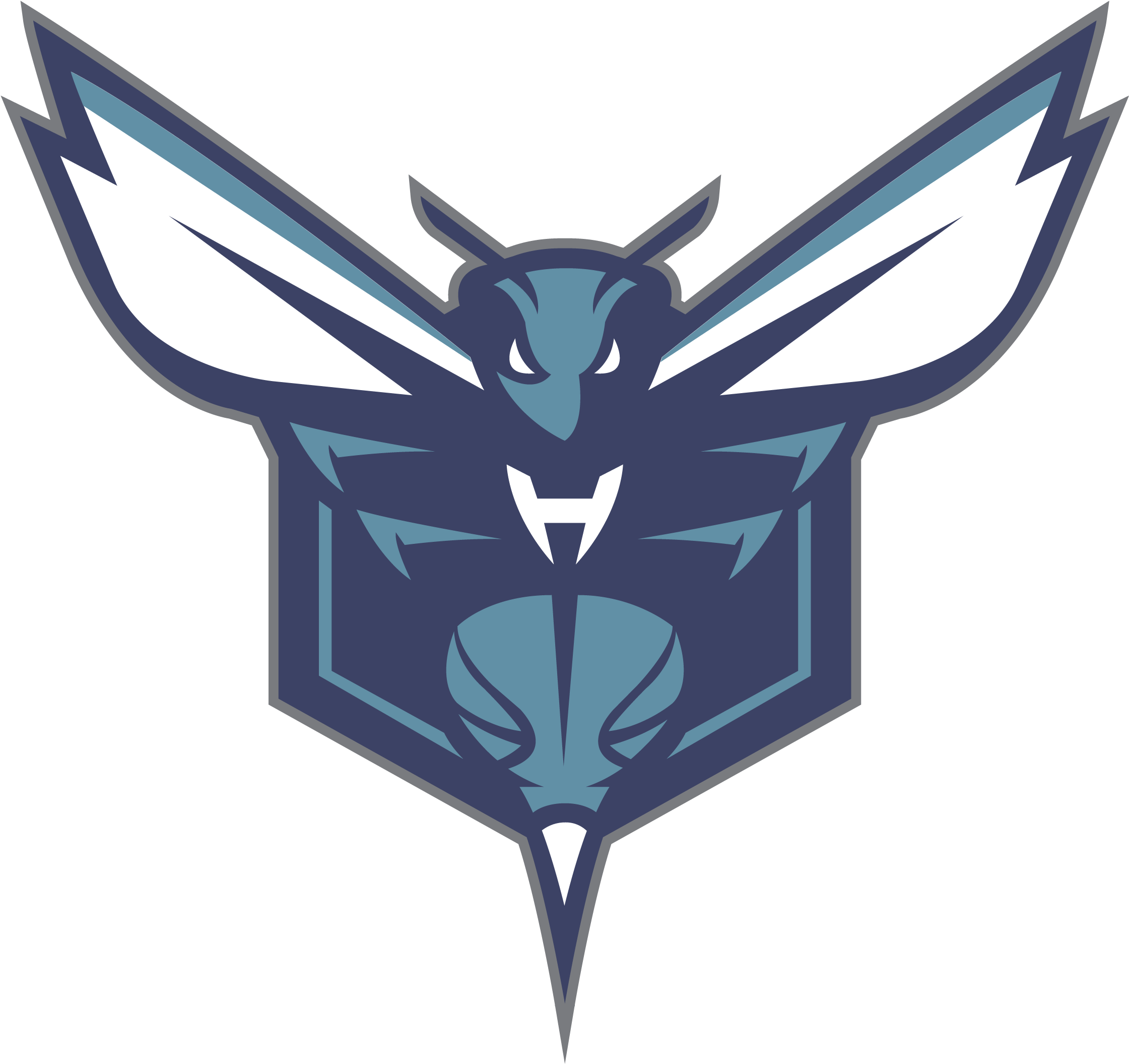 Charlotte Hornets Emblem - Charlotte Hornets Logos (3840x2160), Png Download