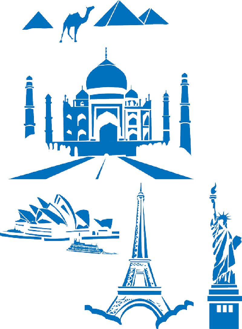Mb Image/png - Seven Wonders Of The World Png (800x1087), Png Download