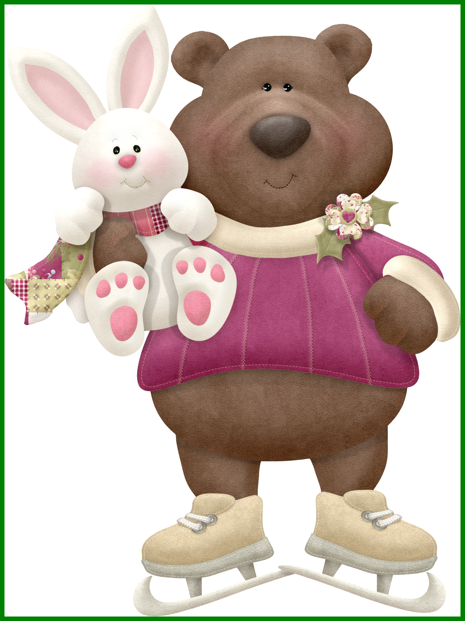 Ideas Of Bear Png Animal Awesome - Clip Art (1583x2115), Png Download