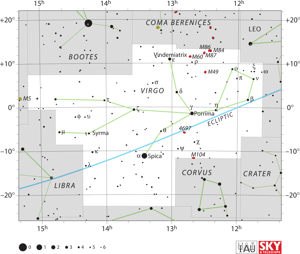File - Virgo Iau - Svg - Virgo Constellation Map (1210x1024), Png Download