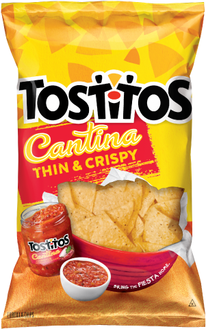 Tostitos® Cantina Thin & Crispy Tortilla Chips - Tostitos Cantina Thin & Crispy Tortilla Chips 9.0 (310x480), Png Download