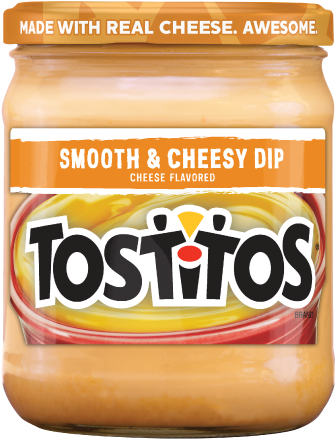 Tostitos® Smooth & Cheesy Dip - Tostitos Smooth And Cheesy Dip (334x483), Png Download
