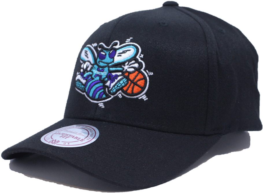 Charlotte Hornets Mitchell & Ness Nba Hardwood Classics - Charlotte Hornets Mitchell And Ness Nba Denim Trucker (1000x1000), Png Download