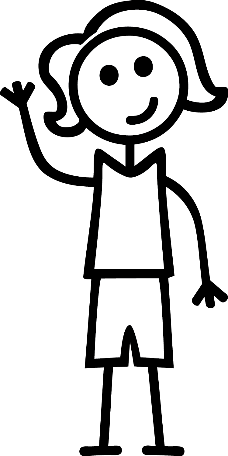 Image Freeuse Stock Cat Stick Figure Drawing At Getdrawings - Female Stick Figure Png (750x1500), Png Download