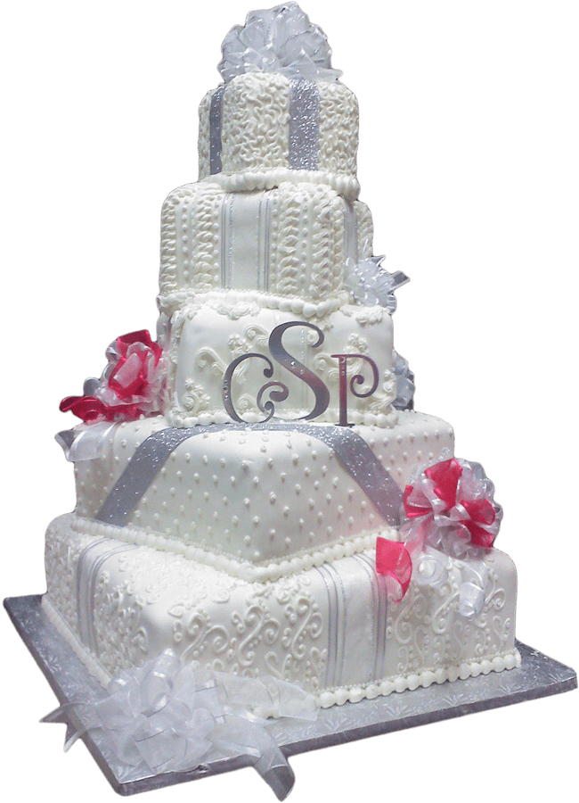 Wedding Cakes - J B Bakery ~ It's Always Just Baked (650x900), Png Download